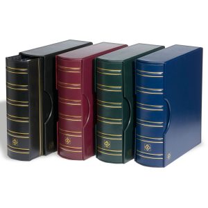 Álbum Leuchtturm Grande Classic Gigant con cajetín Azul