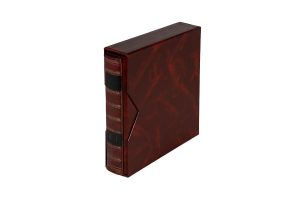 Álbum Pardo numismática lomo clásico burdeos ref. 74005