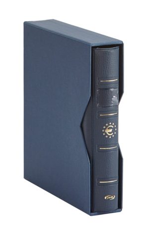 Álbum Pardo para colección monedas euro azul ref. 170003