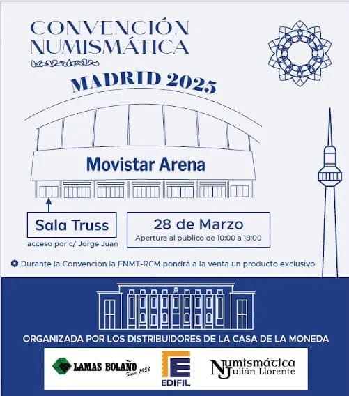 Convención Numismática Madrid 28 Marzo 2025