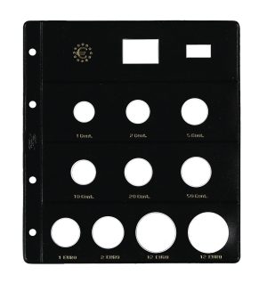 Funda Pardo monedas euro 10 alojamientos claraboya ref 175000