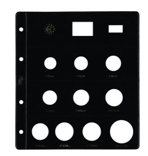 Funda Pardo monedas euro 10 alojamientos claraboya ref. 174000