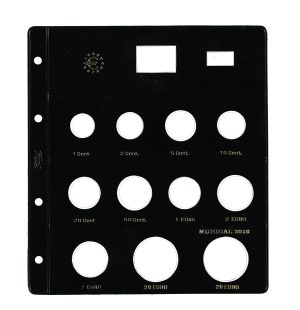 Funda Pardo monedas euro 11 alojamientos claraboya ref. 177000