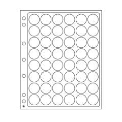 Pack 2 Hojas Encap Leuchtturm 2 euros 48 huecos