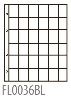 Hoja Filober 36 huecos ref. FL0036BL