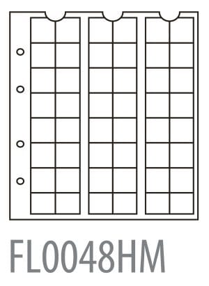 Hoja Filober 48 huecos ref. FL0048HM