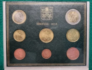 Vaticano 2018 serie monedas euro