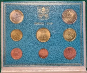 Vaticano 2019 serie monedas euro