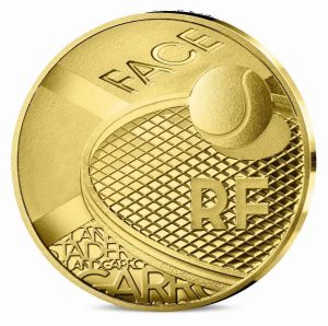 20 euros oro centenario Roland-Garros