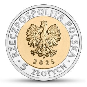 5 zlotys de Polonia de la Iglesia de la Santísima Trinidad en Tykocin Anverso