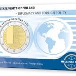 Coincard 2 euros Finlandia 2025 Visitas de Estado de Finlandia Diplomacia y Política Exterior en inglés