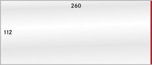 Funda para billetes Lindner 260x112 ref. 887-1P