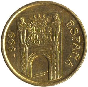 5 Pesestas España 1999 Murcia Anverso