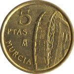 5 Pesestas España 1999 Murcia Reverso