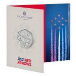 50 Peniques Reino Unido 2025 Red Arrows
