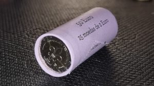 Rollo de 25 Monedas 2 euros Portugal 2025