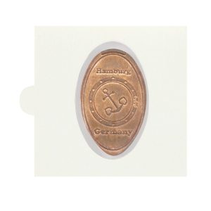 Cartón para monedas elongadas