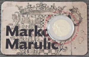Coincard 2 euros Croacia Marulic