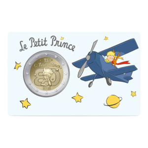 Coincard 2 euros Francia 2026 El Principito - El Avión