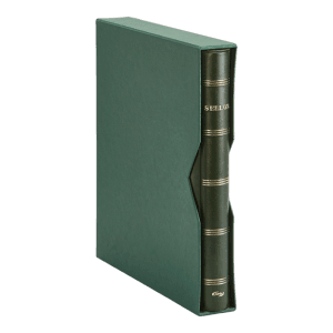Álbum Pardo para sellos 15 anillas verde refª 125504 (1)