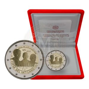 Moneda 2 euros Proof Vaticano 2024 Guglielmo Marconi + Estuche (1)