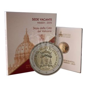 Moneda Vaticano 2 euros 2025 Sede Vacante (1)