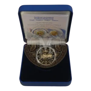 Moneda de 2 euros Proof Bélgica 2026 SNCB Holandés