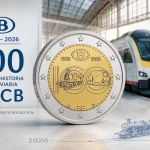 moneda de 2 euros Bélgica 2026 SNCB