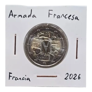2 Euros Francia 2026 Armada Francesa