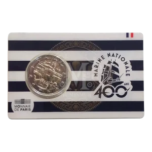 2 Euros Francia 2026 coincard Armada Francesa