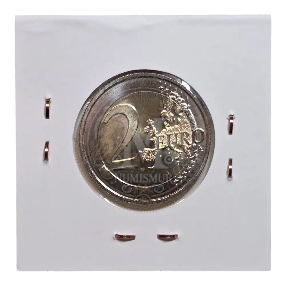 Moneda 2 euros Luxemburgo 2026 40 aniversario Premio Internacional Carlomagno (1)