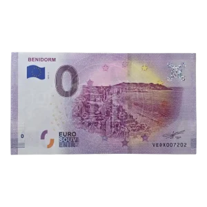 Billete 0 euros 2019 Benidorm