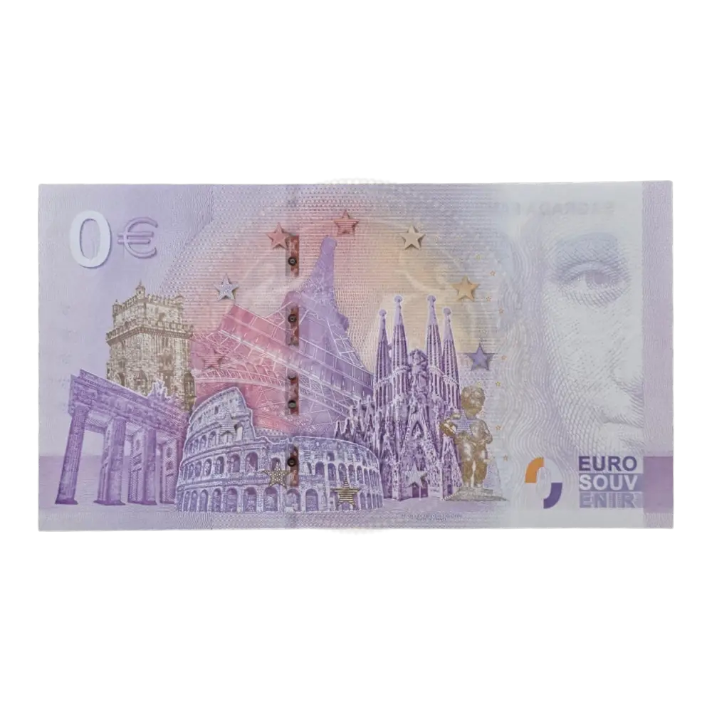Billete 0 euros 2024 Sagrada Familia - Barcelona (1)