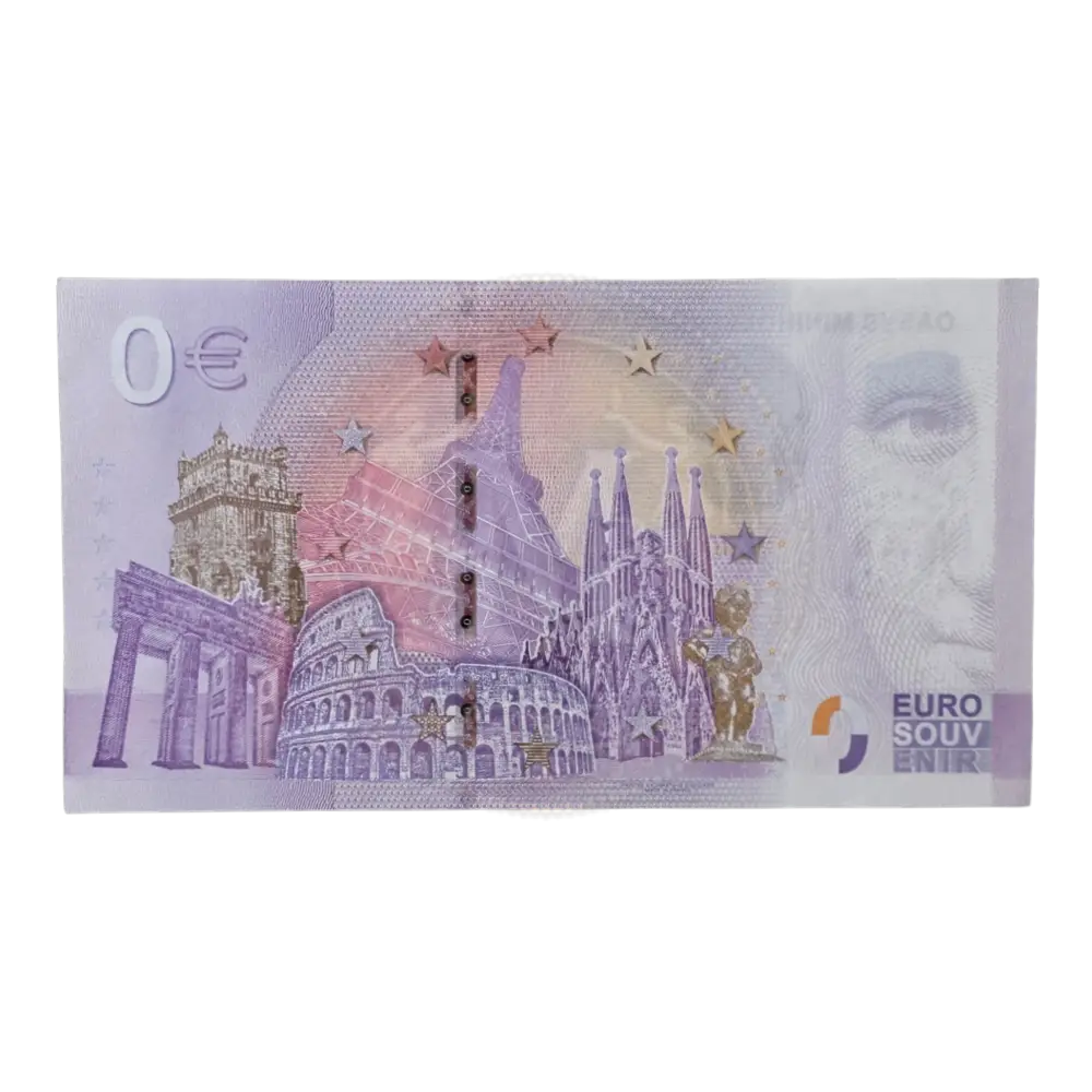 Billete 0 euros 2025 Oasys Minihollywood Anniversary (1)