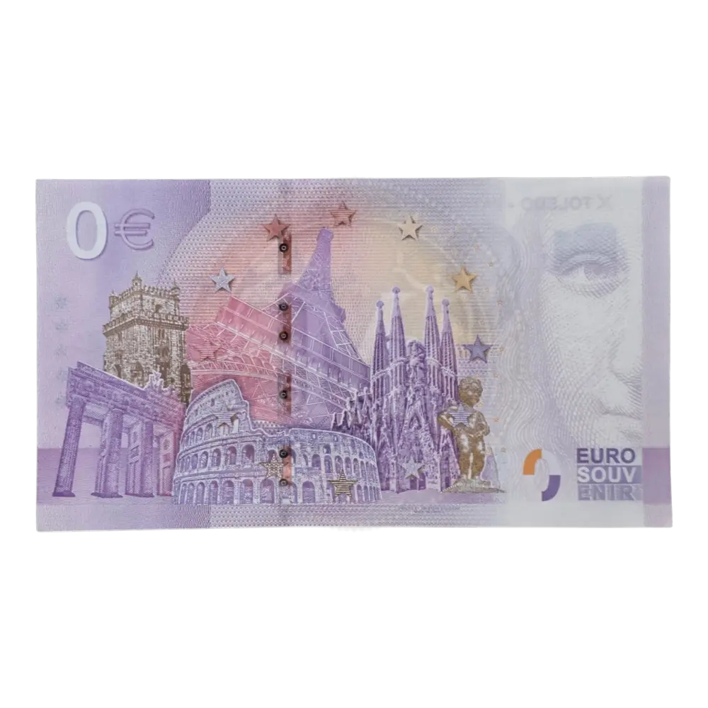 Billete 0 euros 2025 Toledo - Patrimonio de la Humanidad (1)