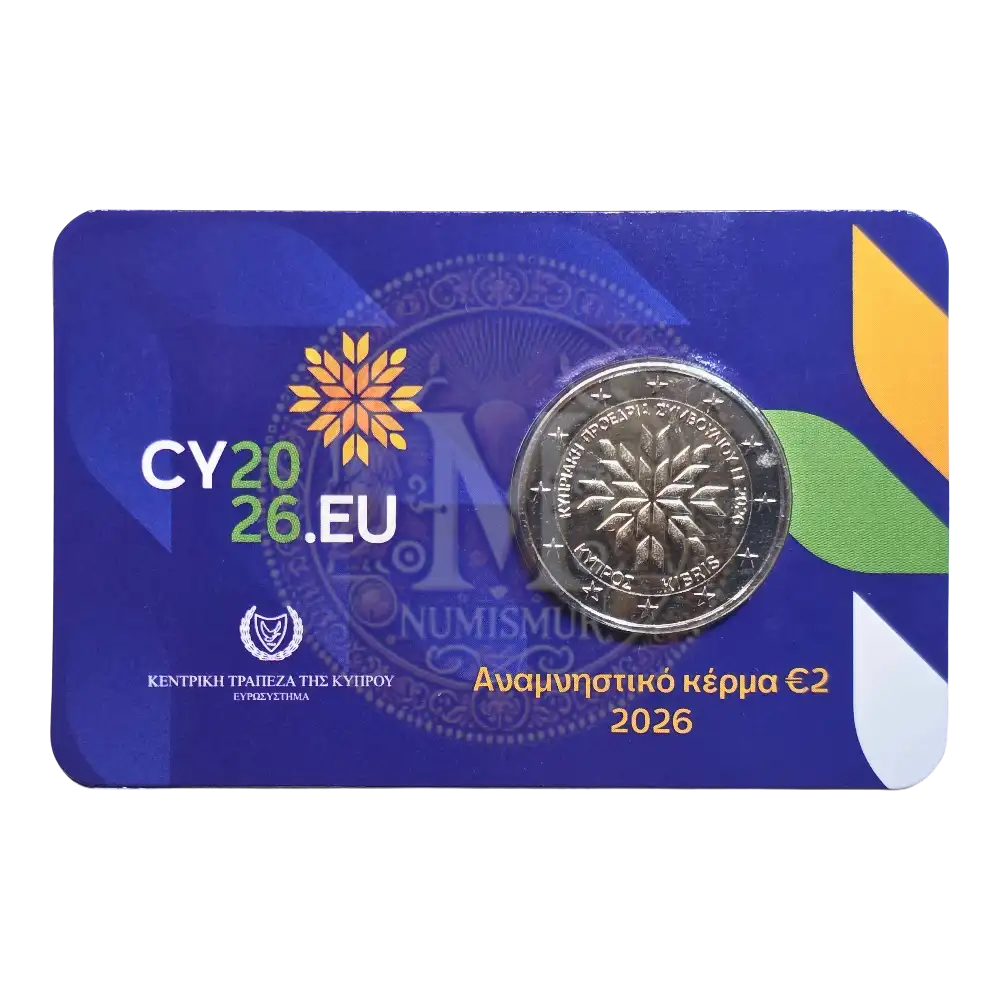 Coincard 2 euros Chipe 2026 Presidencia Europea