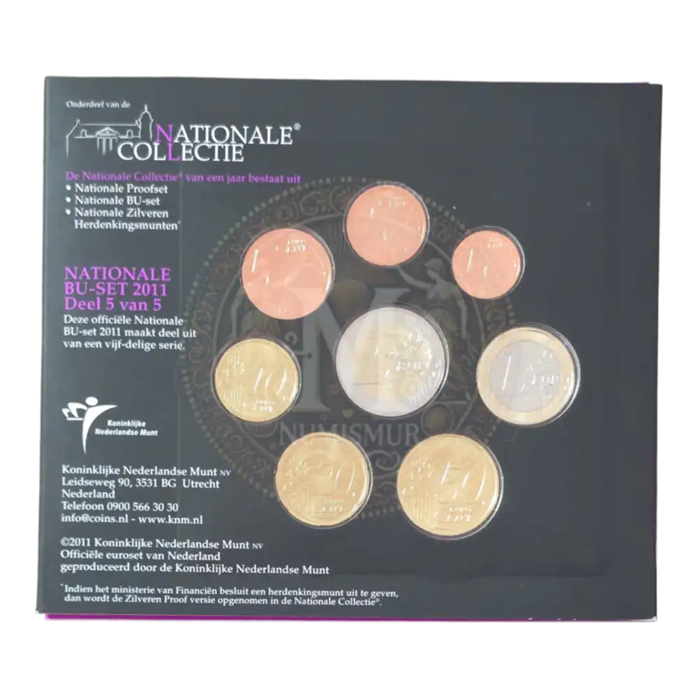 Coinset Países Bajos 2011 9 monedas euro (1)