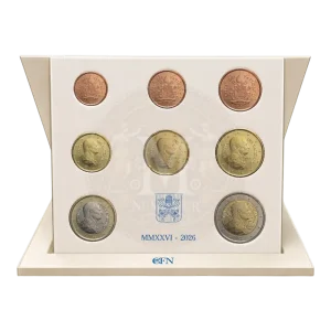 Serie 8 monedas de euro BU Vaticano 2026 (1)