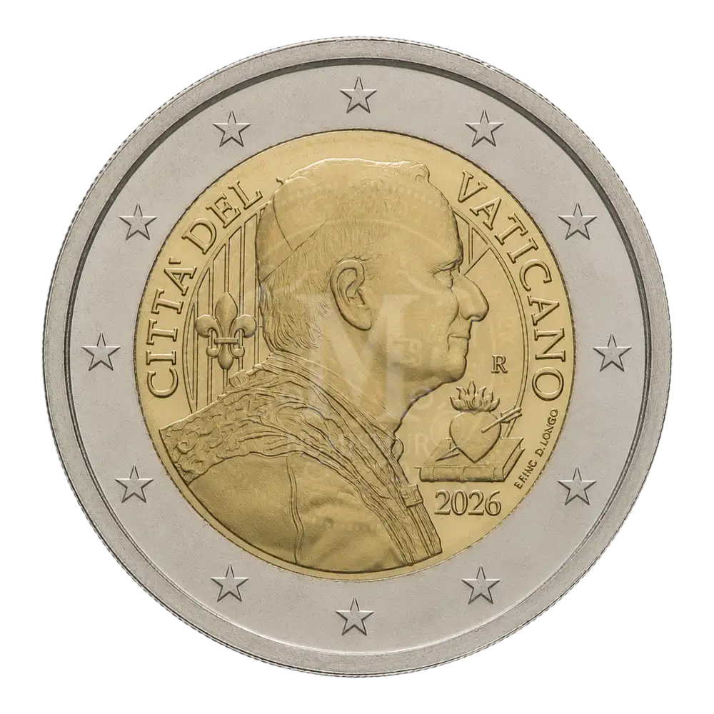 Serie 8 monedas de euro BU Vaticano 2026 (2)