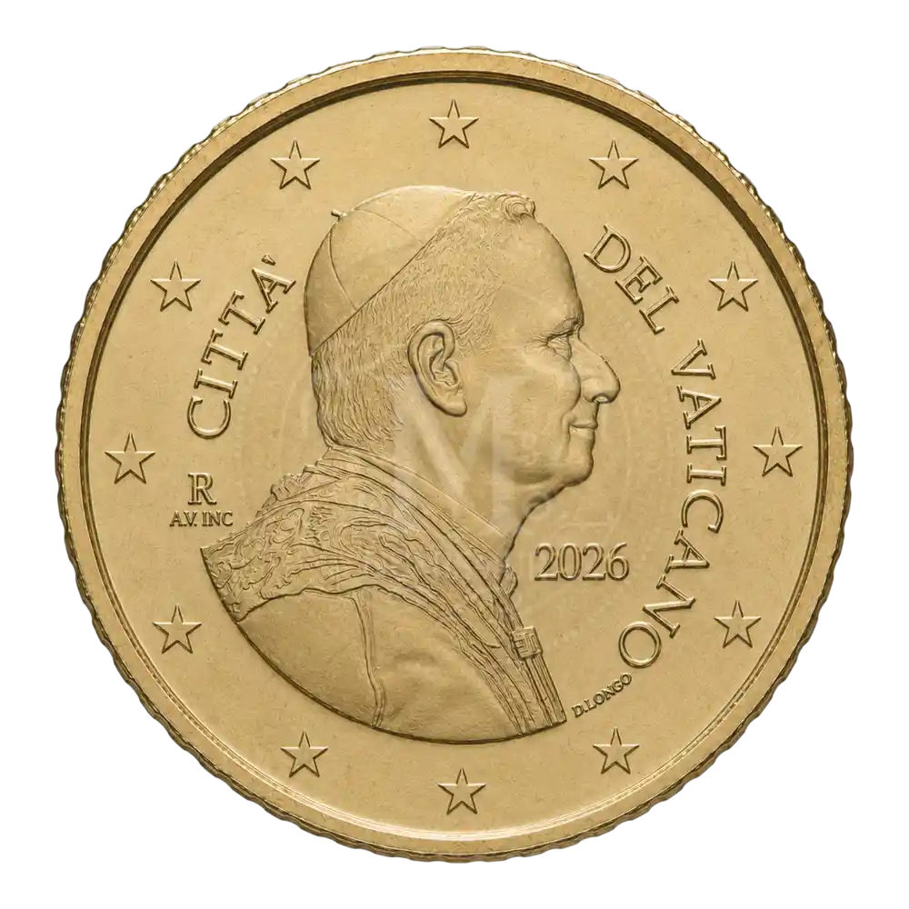 Serie 8 monedas de euro BU Vaticano 2026 (4)