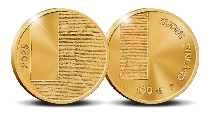 100 euros ORO Finlandia 2025 Visitas de Estado de Finlandia Diplomacia y Política Exterior